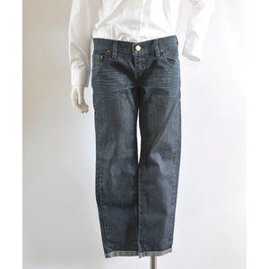 Levi's low rise dark wash jeans